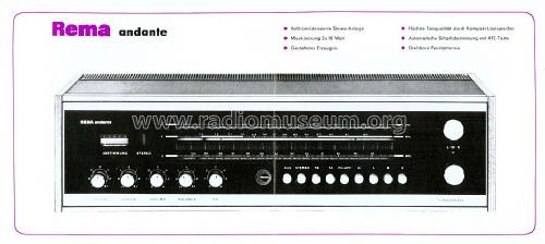 Andante 840; REMA, Fabrik für (ID = 1393485) Radio