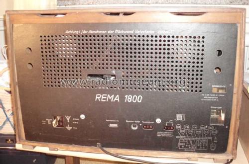 Rema 1800FA; REMA, Fabrik für (ID = 1182384) Radio