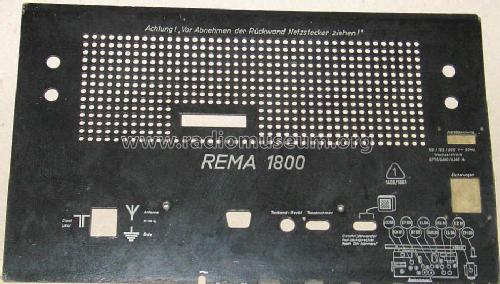 Rema 1800FA; REMA, Fabrik für (ID = 268397) Radio