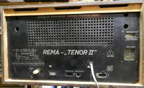 Tenor II ; REMA, Fabrik für (ID = 2337208) Radio