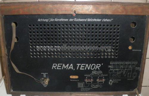 Tenor ; REMA, Fabrik für (ID = 1820520) Radio