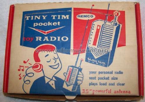 Tiny Tim Pocket Toy Radio Style 608; Remco Toys Inc.; (ID = 665464) Detektor