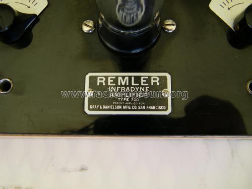 Infradyne Amplifier No. 700; Remler Co. Ltd.; San (ID = 1746397) Ampl. RF