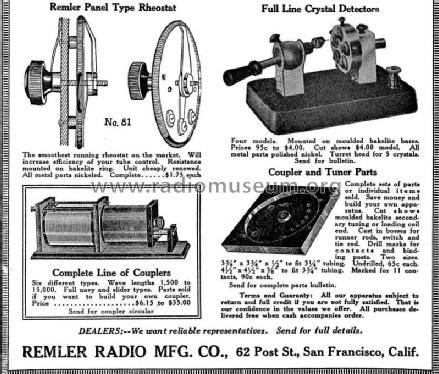 Two-Slide Tuning Coil ; Remler Co. Ltd.; San (ID = 1921575) mod-pre26