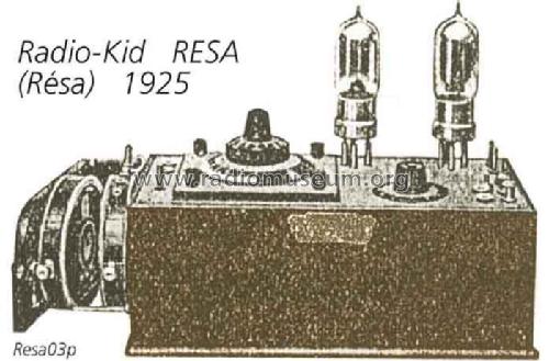 Radio-Kid-Résa 2-Rö; RESA, La Radio (ID = 2362) Radio