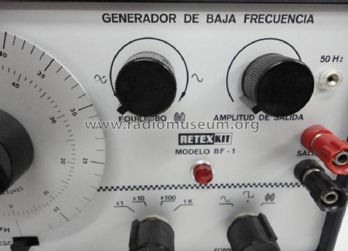 Generador de Baja Frecuencia BF-1; Retex S.A.; (ID = 1011278) Equipment