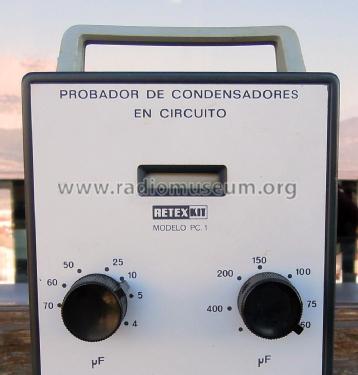 Comprobador de condensadores PC-1; Retex S.A.; (ID = 2174833) Equipment