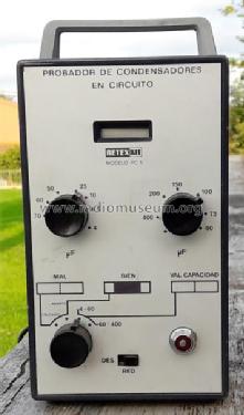 Comprobador de condensadores PC-1; Retex S.A.; (ID = 2427316) Equipment