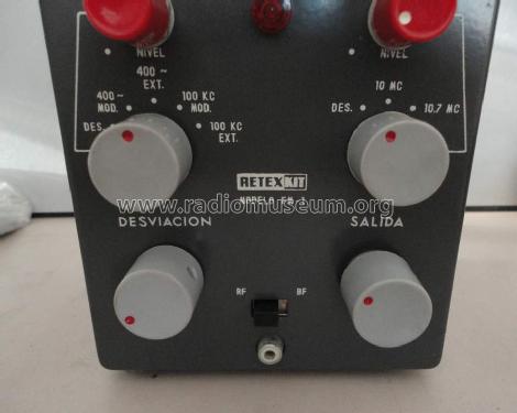 Oscilador de servicio para FM FM-1; Retex S.A.; (ID = 1606881) Equipment