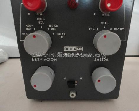 Oscilador de servicio para FM FM-1; Retex S.A., Retexkit (ID = 1606881) Equipment