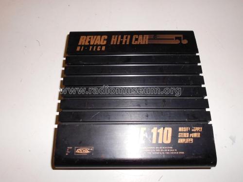 Mosfet Supply Stereo Power Amplifier HE 110; Revac s.r.l; Torino (ID = 2286403) Ampl/Mixer