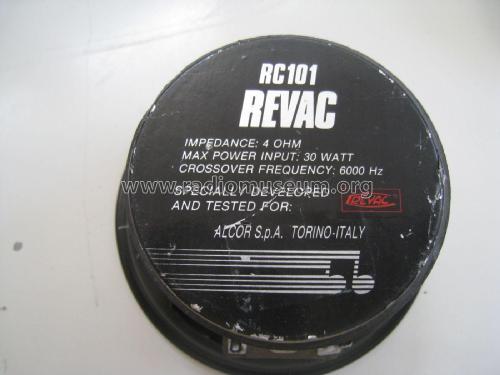 RC101; Revac s.r.l; Torino (ID = 2002213) Speaker-P