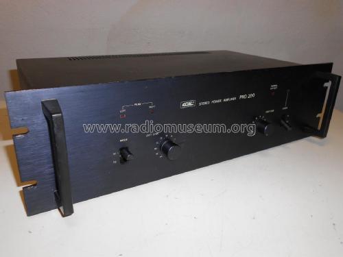 Stereo Power Amplifier PRO 200; Revac s.r.l; Torino (ID = 2313433) Ampl/Mixer
