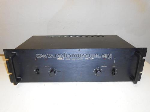 Stereo Power Amplifier PRO 200; Revac s.r.l; Torino (ID = 2313434) Verst/Mix