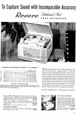 AM-Radio Tape Recorder TR-1000; Revere Camera Co.; (ID = 1801721) Radio