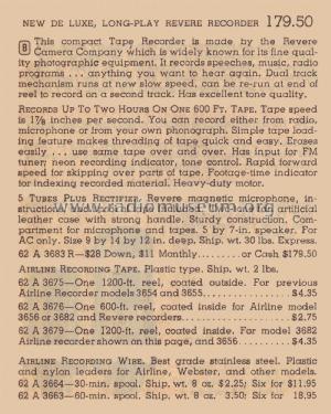 Tape Recorder T-100; Revere Camera Co.; (ID = 2064150) R-Player
