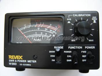 SWR - Power Meter W560; Revex Co,LTD; where? (ID = 928699) Equipment