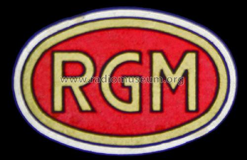 Unknown 2; RGM R.G.M. Radio (ID = 1909643) Radio