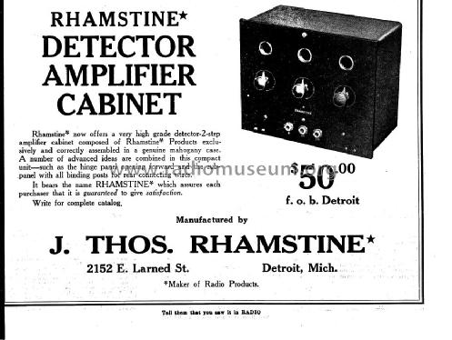 Det&Amp Cabinet ; Rhamstine, J. Thos.; (ID = 952469) mod-past25