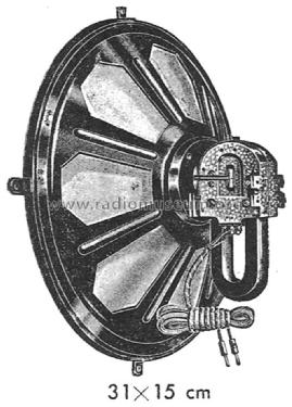 Lautsprecher-Chassis - fest CH.R29F; Richter, Wilhelm; (ID = 1541025) Altavoz-Au