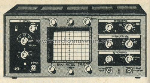 Breitband Oszillograf ROG-13 S; RIM bzw. Radio-RIM; (ID = 2017033) Ausrüstung