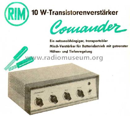 Commander ; RIM bzw. Radio-RIM; (ID = 240962) Ampl/Mixer