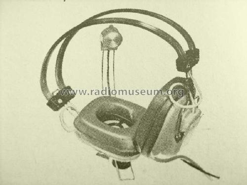 Dynamischer Doppelkopfhörer mit Mikrofon HM 1; RIM bzw. Radio-RIM; (ID = 2090661) Diverses