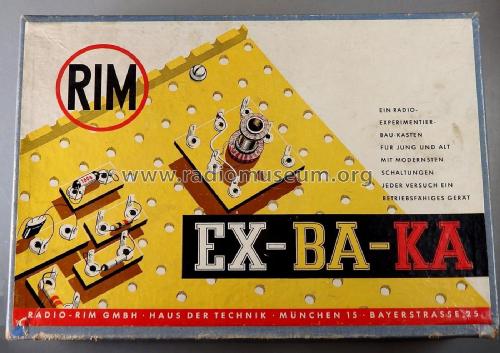 Experimentier-Bau-Kasten EX-BA-KA I ; RIM bzw. Radio-RIM; (ID = 1989546) Kit
