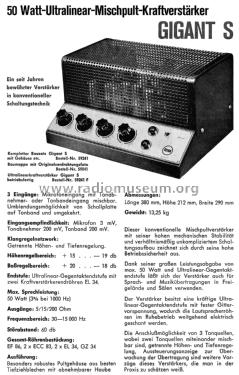 Gigant S; RIM bzw. Radio-RIM; (ID = 2225348) Ampl/Mixer