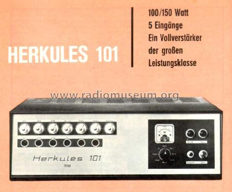 Herkules 101; RIM bzw. Radio-RIM; (ID = 735266) Ampl/Mixer