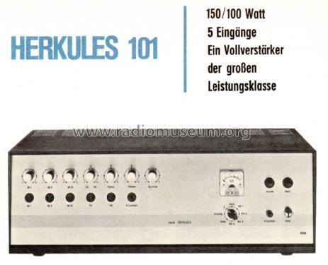 Herkules 101; RIM bzw. Radio-RIM; (ID = 735267) Ampl/Mixer