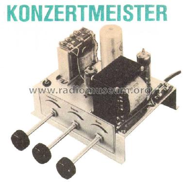 Konzertmeister ; RIM bzw. Radio-RIM; (ID = 233731) Verst/Mix