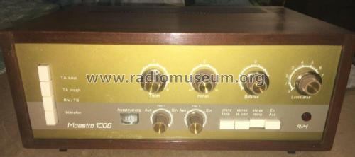 Maestro 1000; RIM bzw. Radio-RIM; (ID = 2624015) Ampl/Mixer