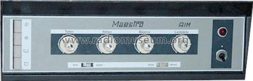 Maestro ; RIM bzw. Radio-RIM; (ID = 401515) Ampl/Mixer