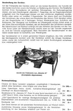 Melodie III ; RIM bzw. Radio-RIM; (ID = 2432995) R-Player