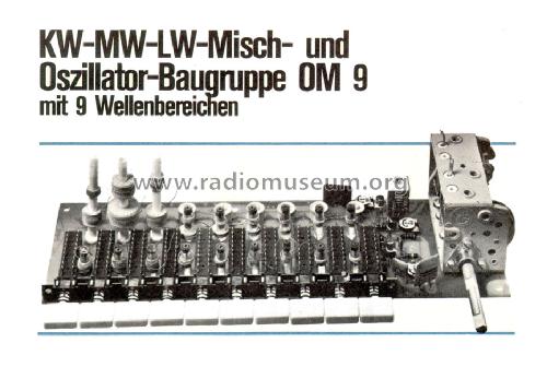 Misch- und Oszillator-Baugruppe OM9; RIM bzw. Radio-RIM; (ID = 1114771) Kit