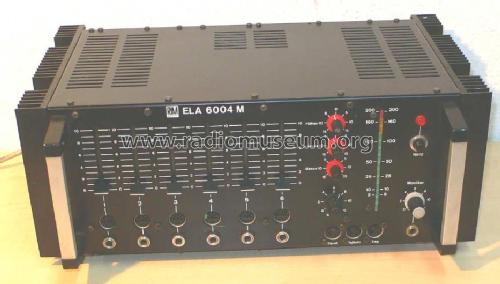 Mischverstärker ELA 6004 M; RIM bzw. Radio-RIM; (ID = 199844) Ampl/Mixer