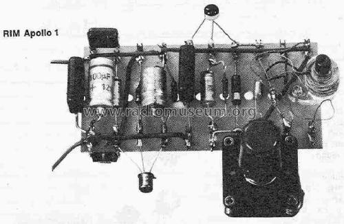 Mittelwellenempfänger Apollo 1; RIM bzw. Radio-RIM; (ID = 765841) Kit