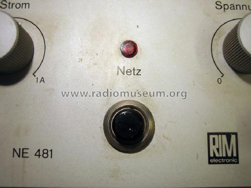 NE481; RIM bzw. Radio-RIM; (ID = 733807) Equipment