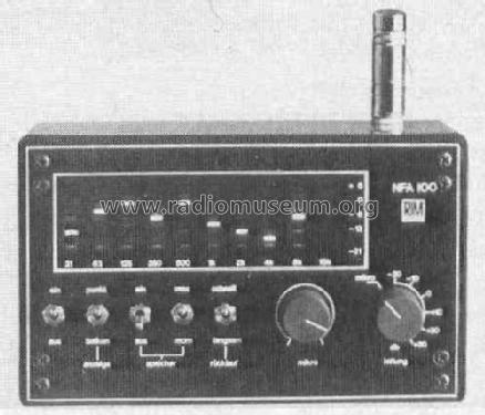 NF-Analysator NFA 100; RIM bzw. Radio-RIM; (ID = 452327) Equipment