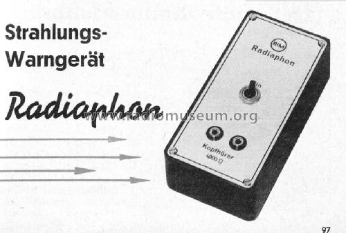 Radiaphon ; RIM bzw. Radio-RIM; (ID = 1107227) Kit