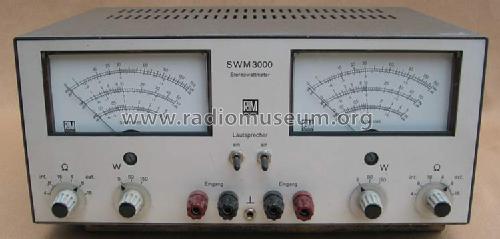 Stereo Wattmeter SWM3000; RIM bzw. Radio-RIM; (ID = 381420) Equipment