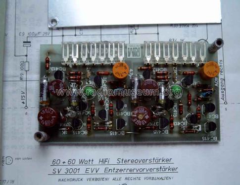 Entzerrervorverstärker für HIFI-Tonabnehmer SV-3001EVV; RIM bzw. Radio-RIM; (ID = 1576999) Kit