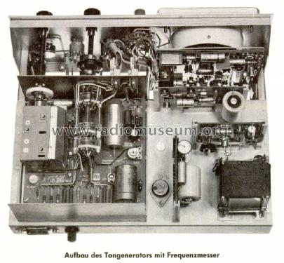 Tongenerator mit Frequenzmesser RTG7; RIM bzw. Radio-RIM; (ID = 1114773) Equipment