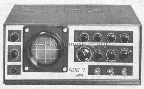 Vielzweck-Oszillograf ROG7; RIM bzw. Radio-RIM; (ID = 411909) Equipment