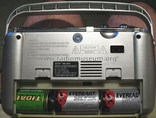 ECB World Band Receiver RS-350; Risheng Electronic (ID = 1064229) Radio