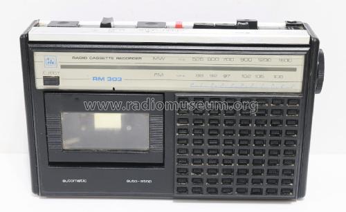 Radio Cassette Recorder RM303; RIZ, Radio (ID = 3020136) Radio
