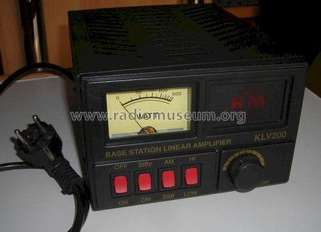 Base Station Linear Amplifier KLV200; RM Costruzioni (ID = 1392974) RF-Ampl.