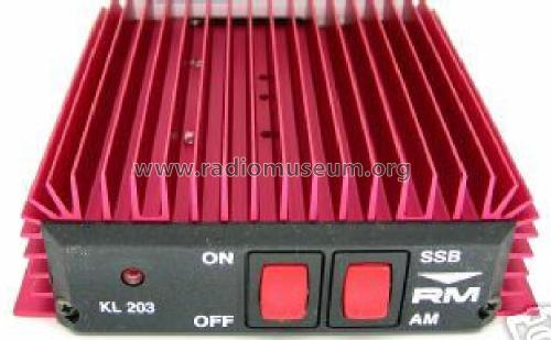 HF Linear Amplifier KL203; RM Costruzioni (ID = 1156724) RF-Ampl.