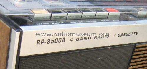 4 Band Radio Cassette Recorder RP-8500A; Roadstar; Japan (ID = 1443488) Radio